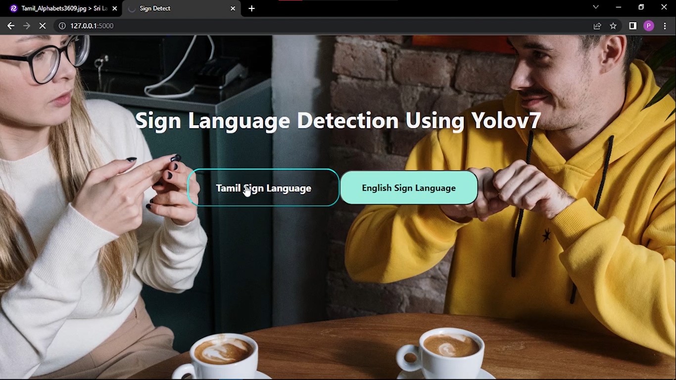 Vision-Based Tamil Sign Language Recognition System Using Yolov7 Architecture Techniques 